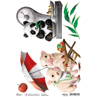 Ciao Bella Rice Paper A4 Mealtime