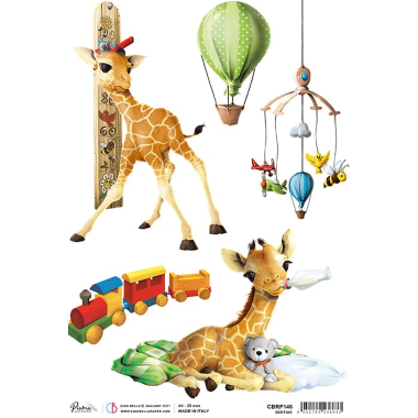 Ciao Bella Rice Paper A4 Bedtime