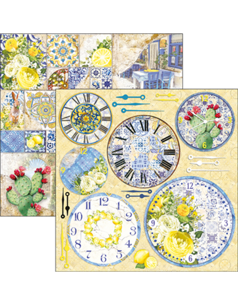 Ciao Bella Maiolica Paper Sheet 12"x12"