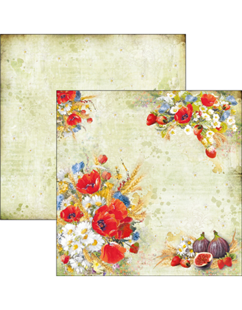 Ciao Bella Wildflower Paper Sheet 12"x12"