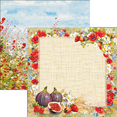 Ciao Bella Sweet Countryside Paper Sheet 12"x12"