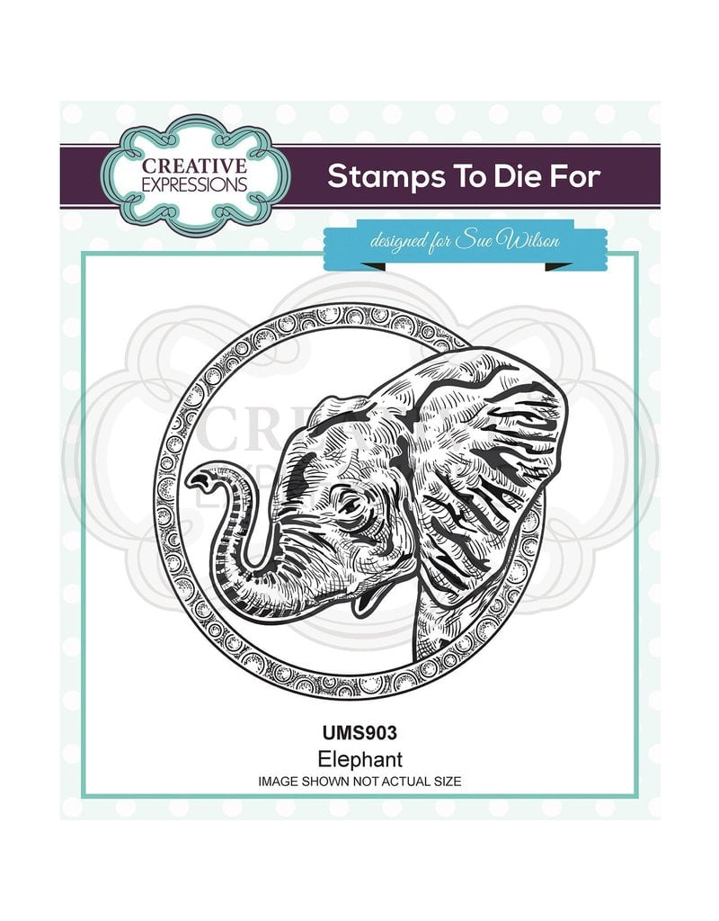 creative expressions Creative Expressions • Pre cut stamp Olifant