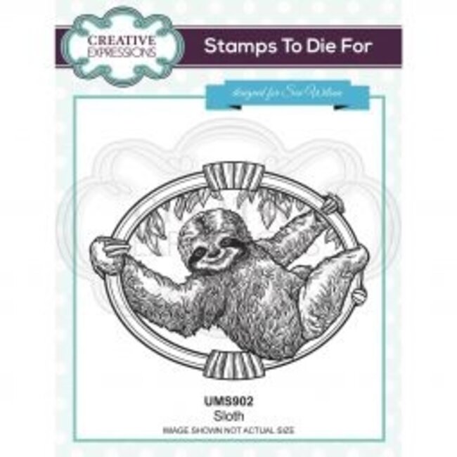 creative expressions  Creative Expressions • Pre cut stamp Luiaard
