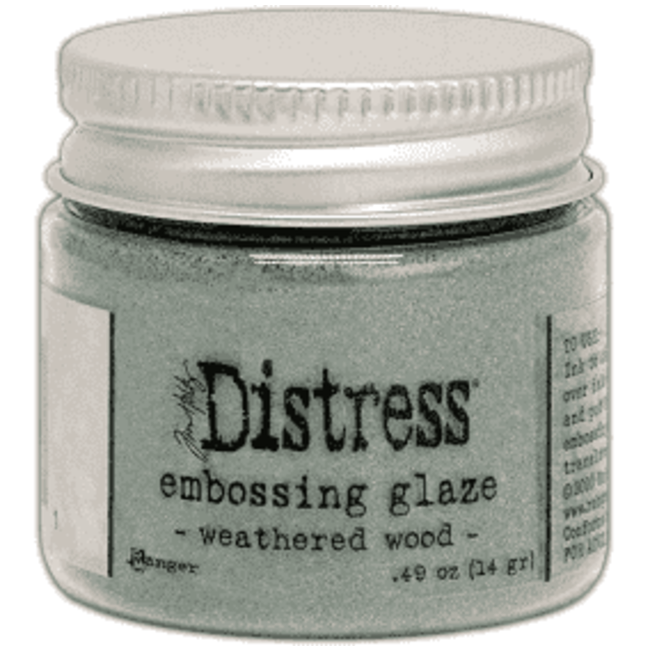 Tim Holtz · Ranger Distress embossing glaze Weathered wood