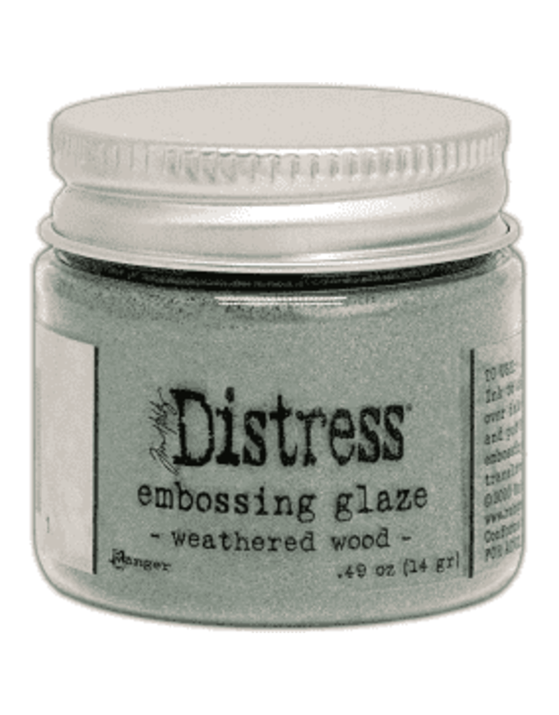 Tim Holtz · Ranger Distress embossing glaze Weathered wood