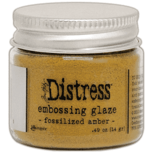 Tim Holtz · Ranger  Ranger • Distress embossing glaze Fossilized amber