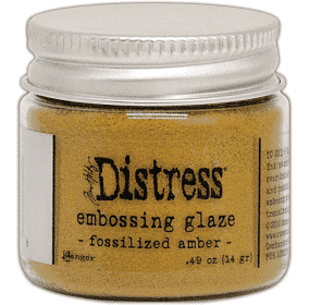 Tim Holtz · Ranger Ranger • Distress embossing glaze Fossilized amber