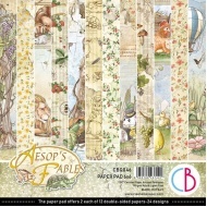 Ciao Bella Aesop's Fables Paper Pad 6"x6" 24/Pkg