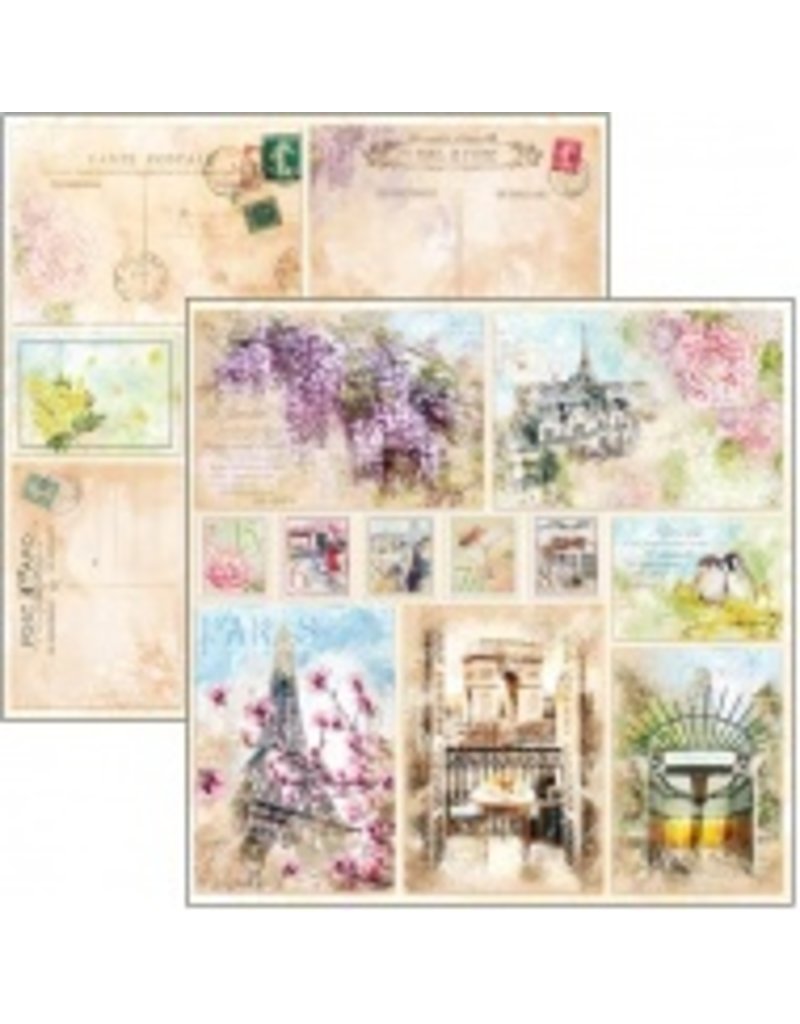 Ciao Bella Notre Vie Cards Paper Sheet 12"x12"