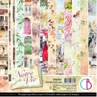 Ciao Bella Notre Vie Paper Pad 6"x6" 24/Pkg