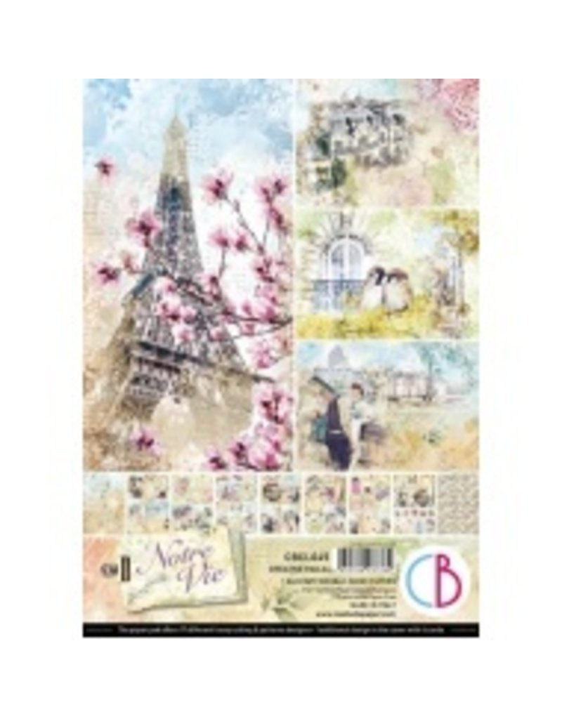 Ciao Bella Notre Vie Creative Pad A4 9/Pkg