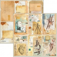 Ciao Bella Sign of the Times Cards Paper Sheet 12"x12"