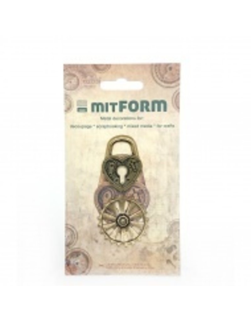 Mitform Mitform Assembly Padlocks Metal Embellishments