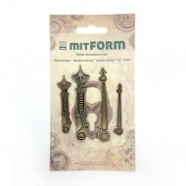 Mitform Mitform Clock 2 Metal Embellishments