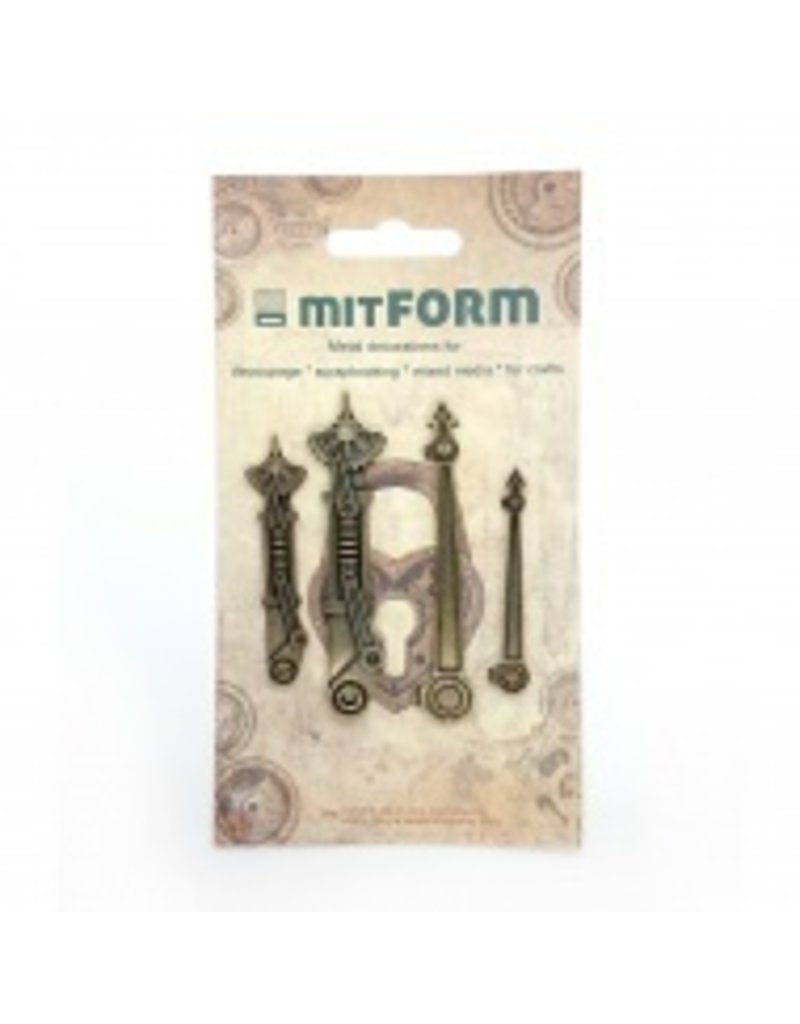 Mitform Mitform Clock 2 Metal Embellishments