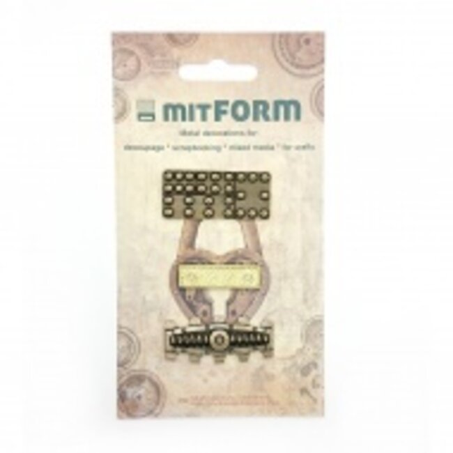 Mitform Mitform Corners 12 Metal Embellishments