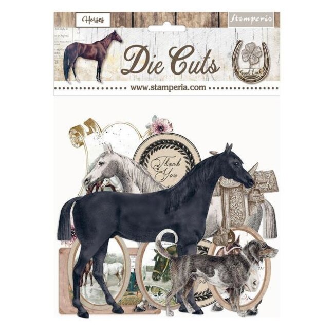 Stamperia Die cuts assorted - Romantic Horses