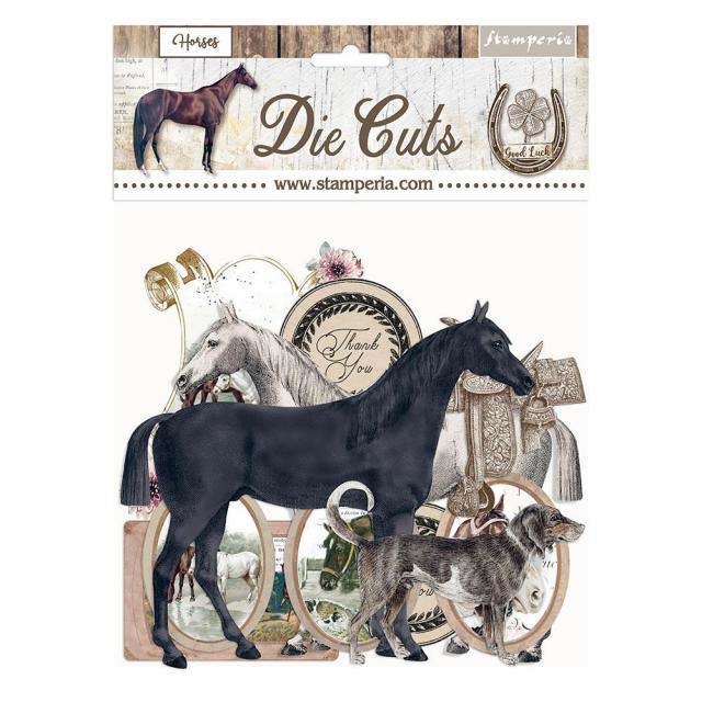 Stamperia Die cuts assorted - Romantic Horses