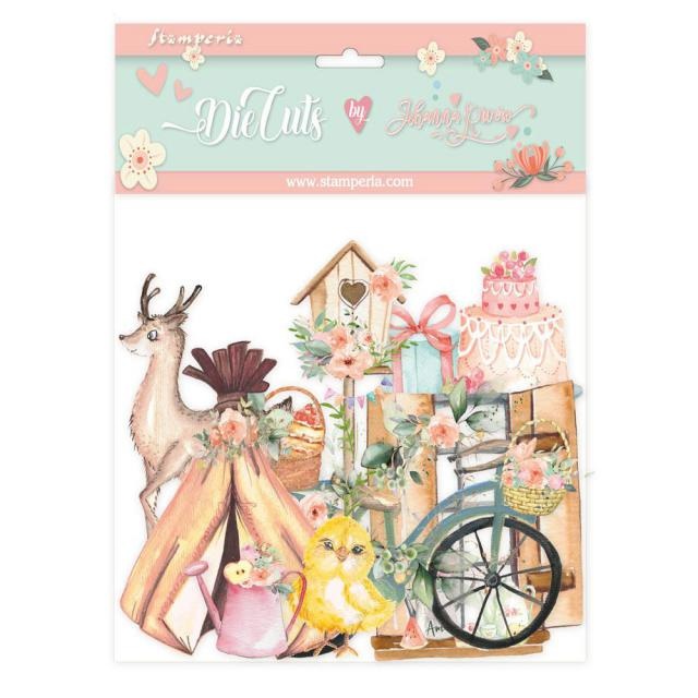 Stamperia Die cuts assorted - Celebration