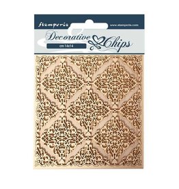 Stamperia Decorative chips 14x14 cm - Sleeping Beauty texture