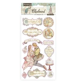 Stamperia Chipboard 15x30 cm - Sleeping Beauty