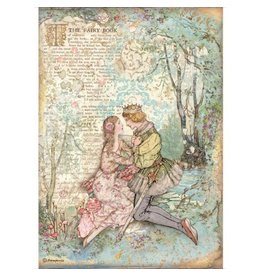 Stamperia A4 Rice paper packed - Sleeping Beauty lovers