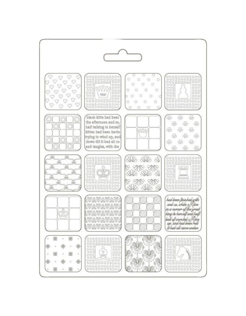 Stamperia Soft Mould A5 - Alice patchwork