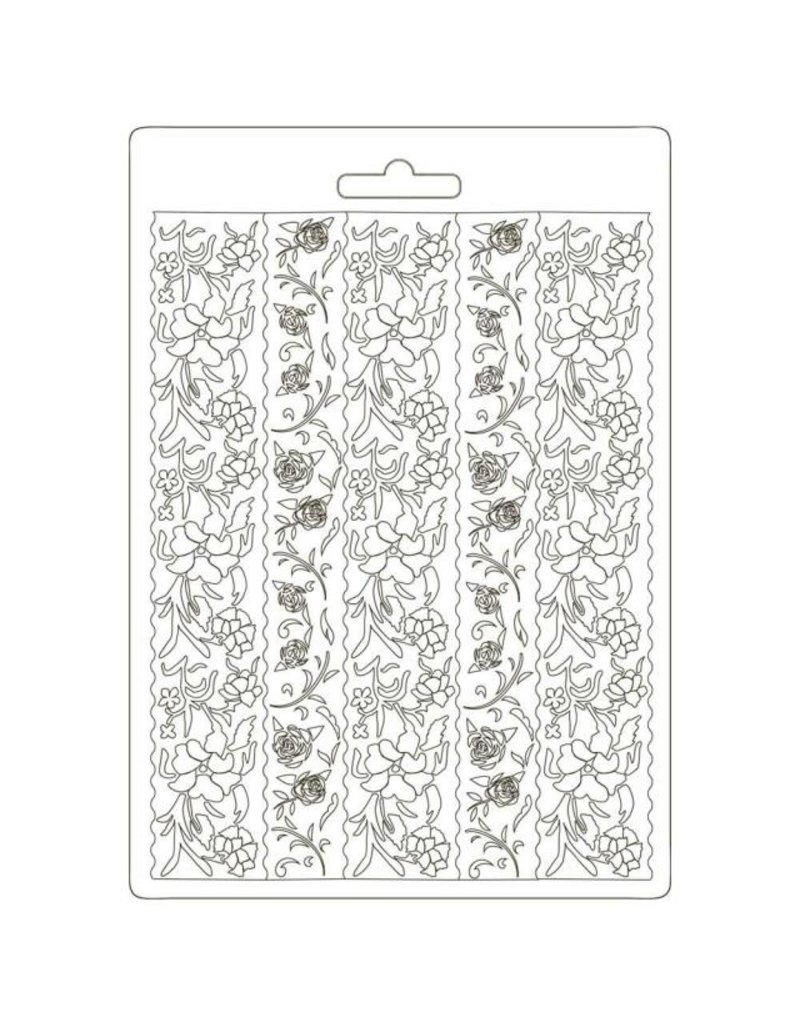 Stamperia Soft Mould A5 - Alice borders