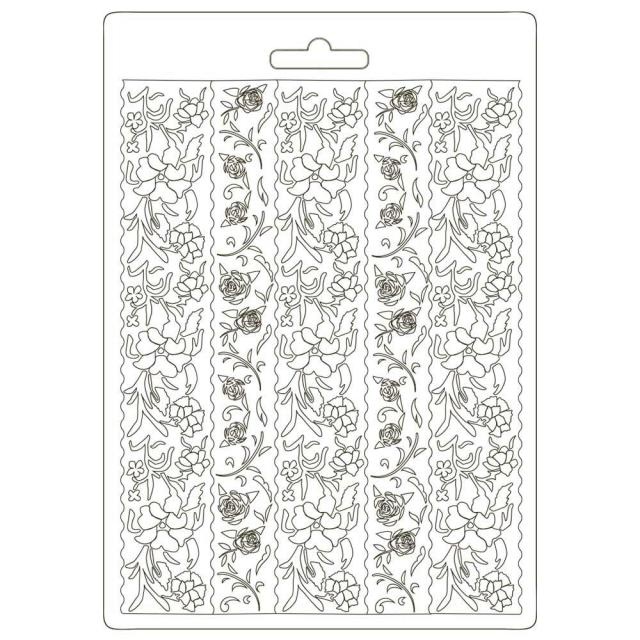 Stamperia Soft Mould A5 - Alice borders