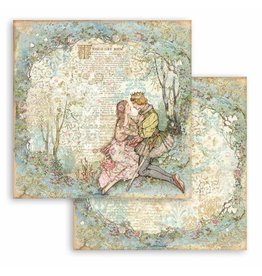 Stamperia Scrapbooking paper double face - Sleeping Beauty lovers