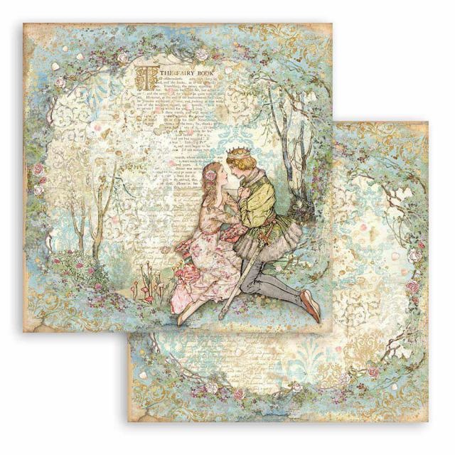 Stamperia Scrapbooking paper double face - Sleeping Beauty lovers