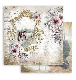 Stamperia Scrapbooking paper double face - Romantic Horses Lake