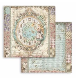 Stamperia Scrapbooking paper double face - Clock