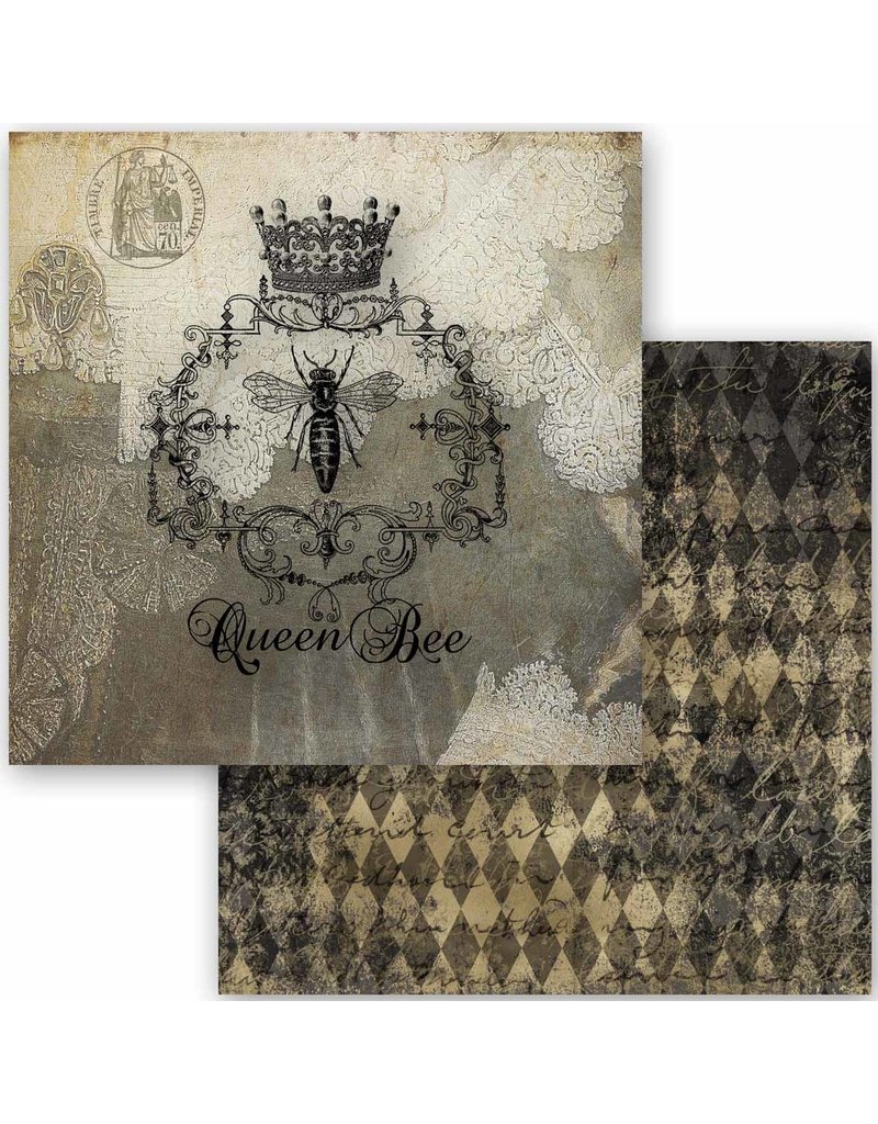 Decoupage Queen Queen Bee, Decoupage Queen scrapbook sets feature 24 designs,