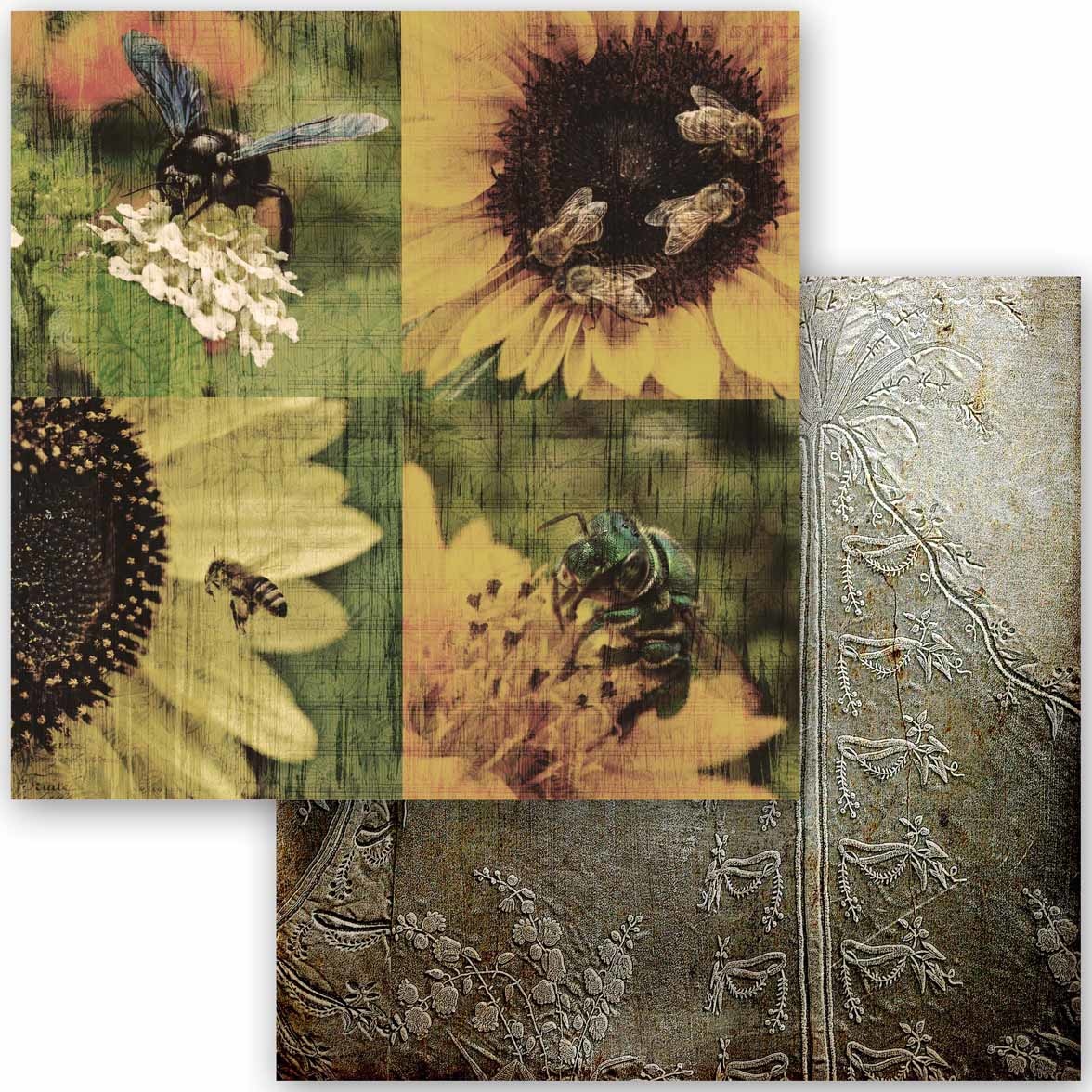 Decoupage Queen Queen Bee, Decoupage Queen scrapbook sets feature 24 designs,