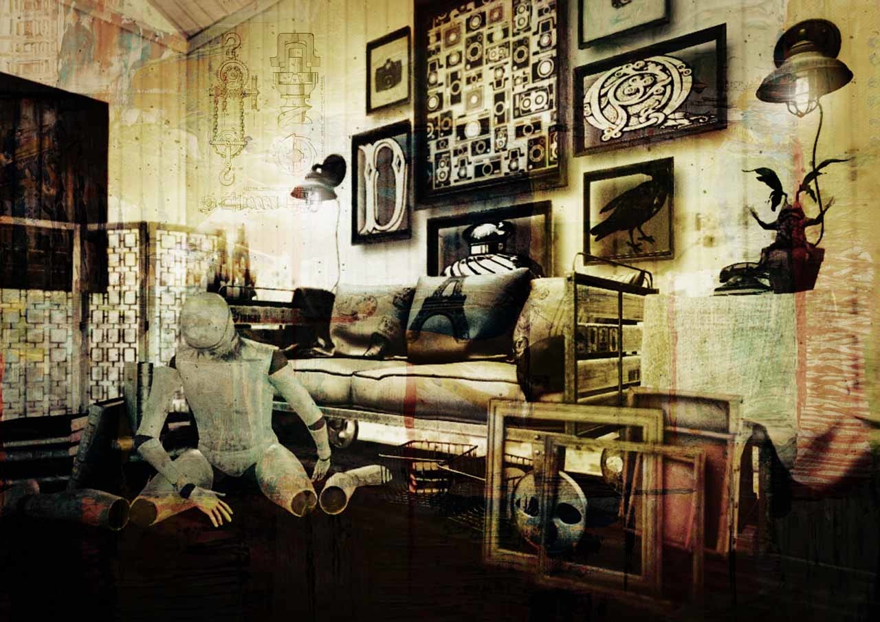 Decoupage Queen Wejo-Robot Guy