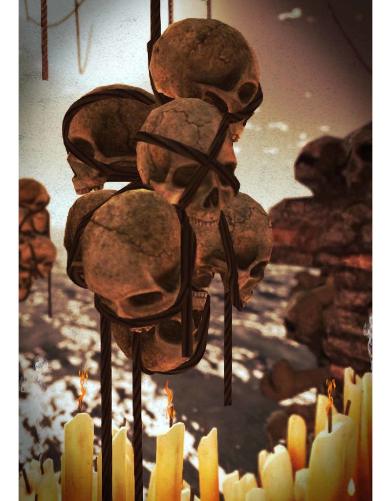Decoupage Queen Wejo-Hanging Skulls