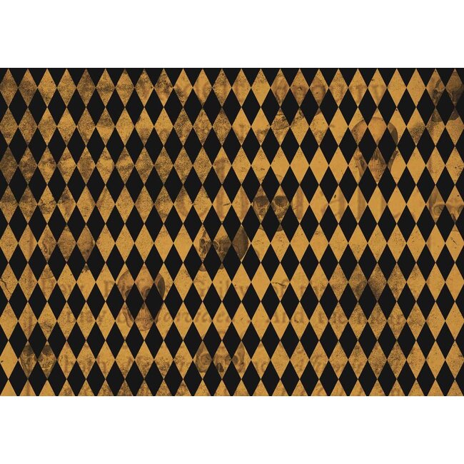 Decoupage Queen Halloween Harlequin