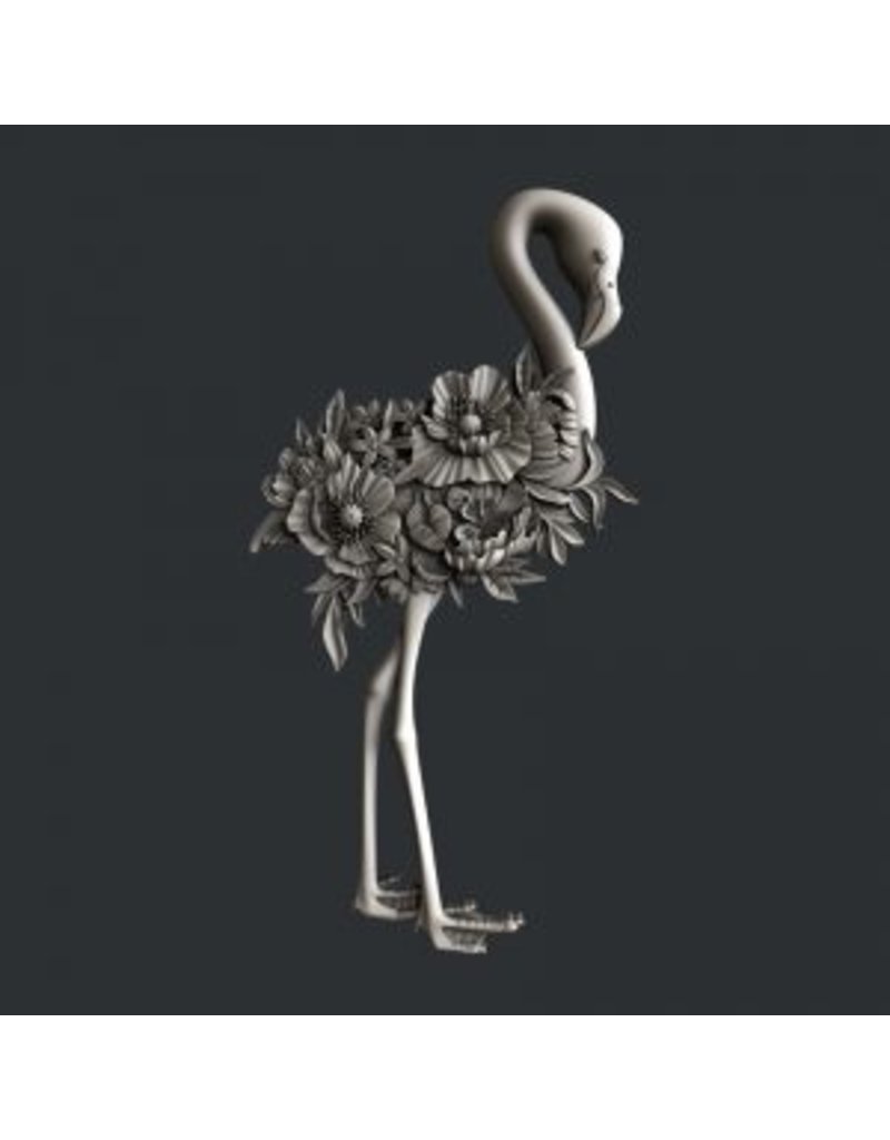 Zuri Design Zuri Mold - Flamingo Bloom