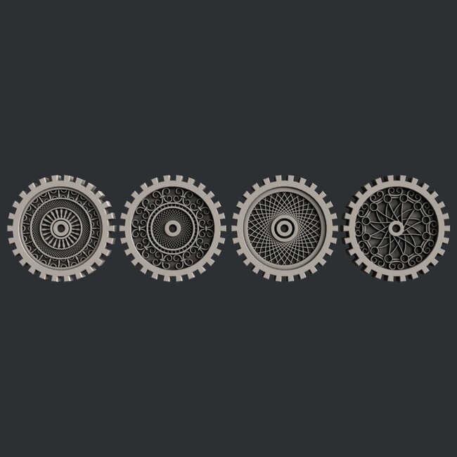 Zuri Design Zuri Mold - Gears 1