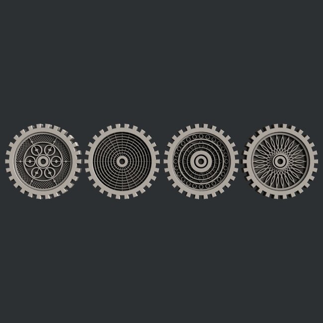 Zuri Design Zuri Mold - Gears 2