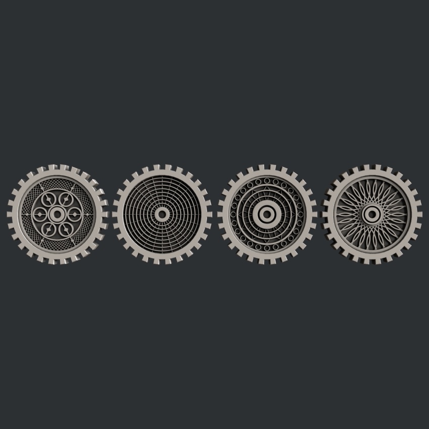 Zuri Design Zuri Mold - Gears 2