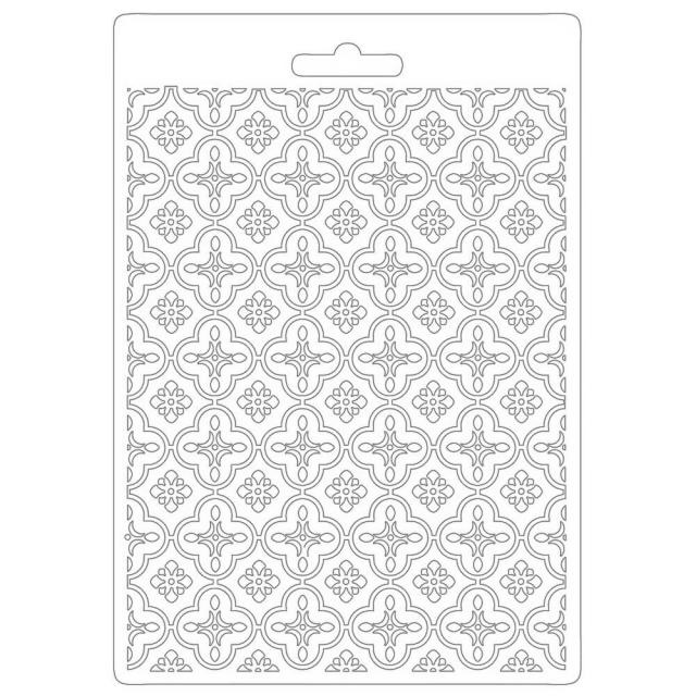 Stamperia Soft Mould A5 - Lady Vagabond Lifestyle metal texture