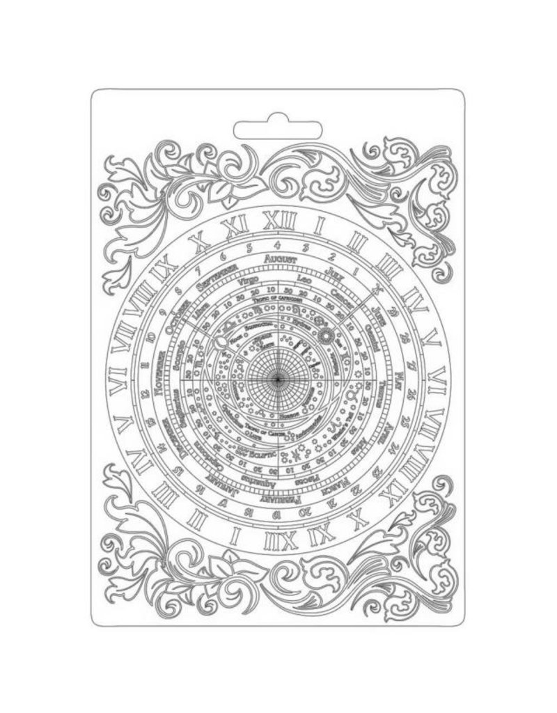 Stamperia Soft Mould A5 - Alchemy astrology