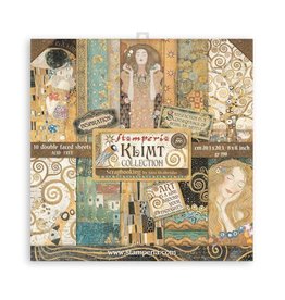 Stamperia Scrapbooking Small Pad 10 sheets cm 20,3X20,3 (8"X8") - Klimt