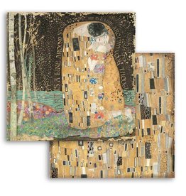 Stamperia Scrapbooking Double face sheet - Klimt the Kiss