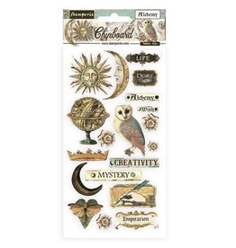 Stamperia Chipboard cm 15x30 - Alchemy