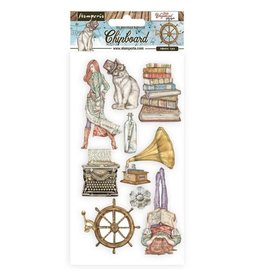 Stamperia Chipboard cm 15x30 - Lady Vagabond Lifestyle elements