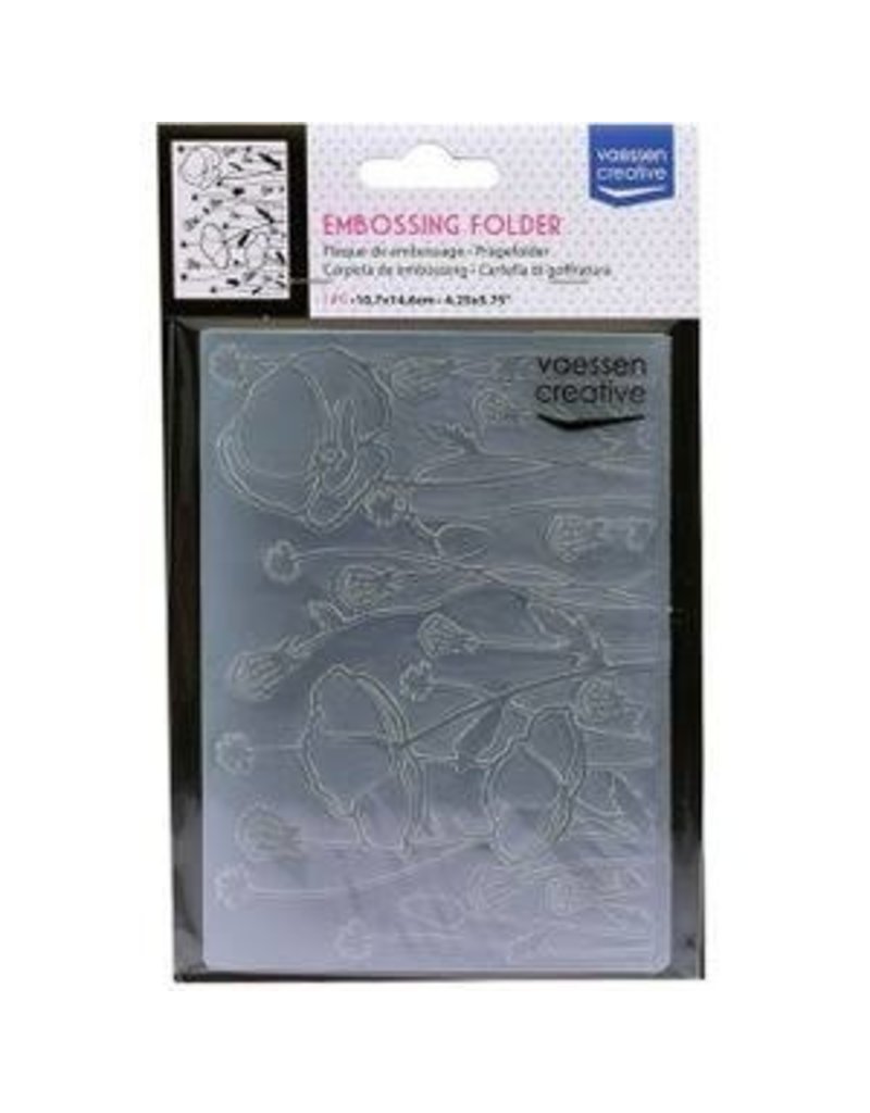 Vaessen Creative Vaessen Creative • Embossing folder klaproosveld