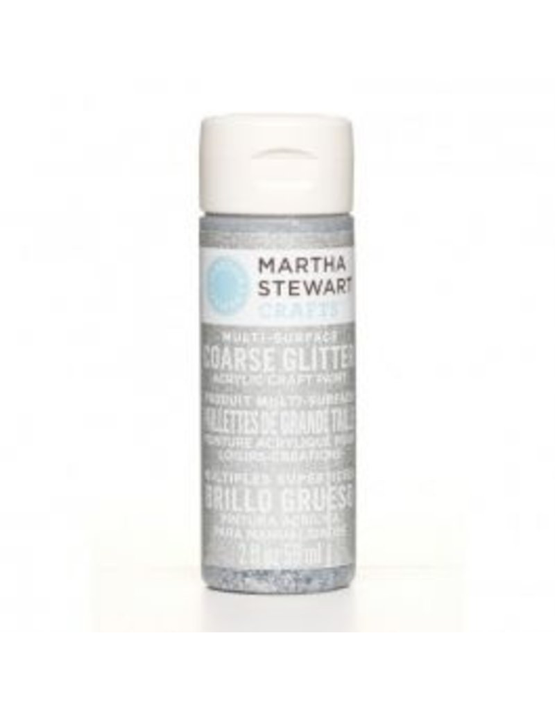 Martha Stewart Martha Stewart • Verf 59ml coarse glitter Sterling